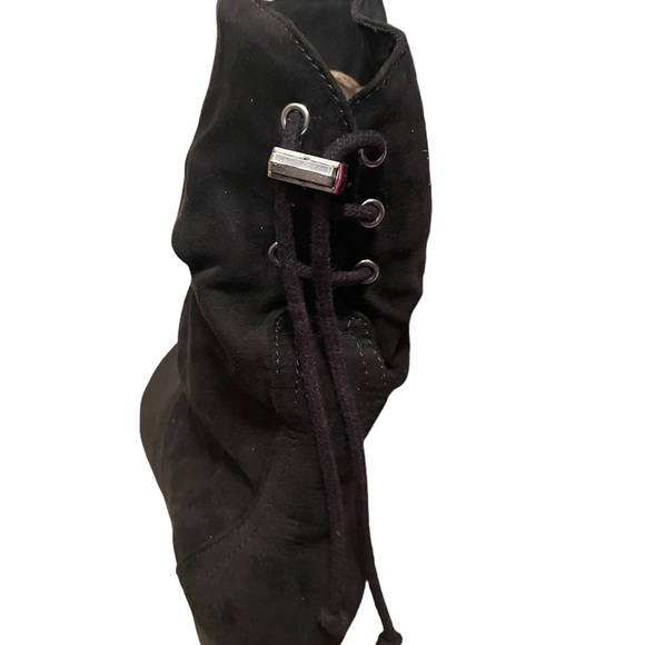 RAMPAGE Women's Blinkie Black Ankle Pull On Boots Shoes Size US 7 M - Picture 2 of 7